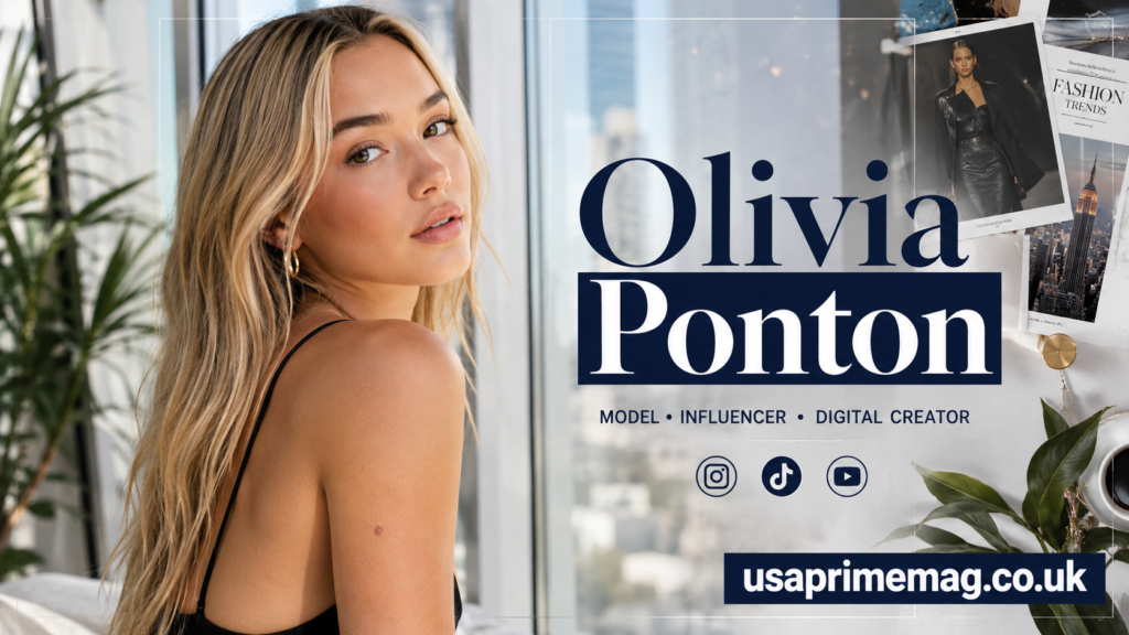 Olivia Ponton: Biography, Career, Modeling Journey, and Social Media Success olivia ponton
