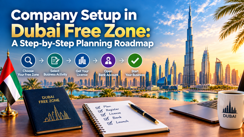 Company Setup in Dubai Free Zone: A Step-by-Step Planning Roadmap Company Setup in Dubai Free Zone: A Step-by-Step Planning Roadmap