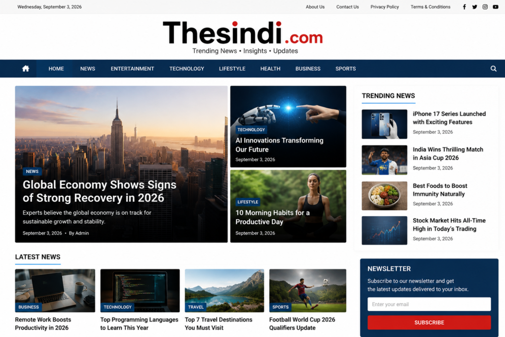 Thesindi.com Explained: Features, Content, and Is It Legit? Thesindi.com