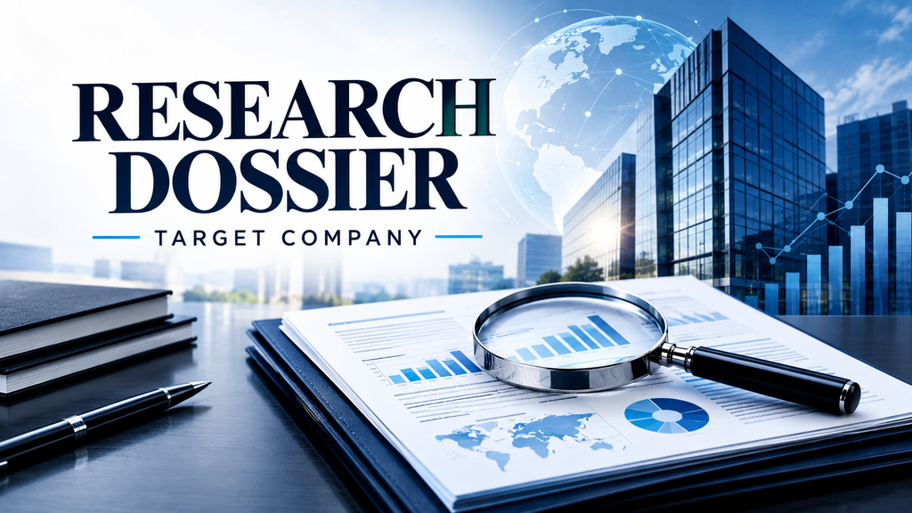 Research Dossier for a Target Company: A Complete Guide to Smarter Business Decisions research dossier for target company
