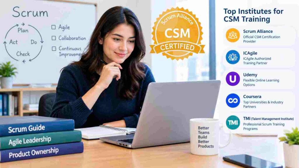 What Are Some Good Institutes to Get CSM Training for Scrum Certification?