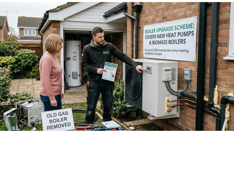 What Does the Boiler Upgrade Scheme Cover? What Does the Boiler Upgrade Scheme Cover?