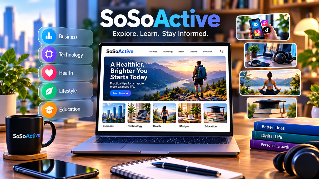 SosoActive: A Simple Guide to the Interactive Media and Community Brand SosoActive