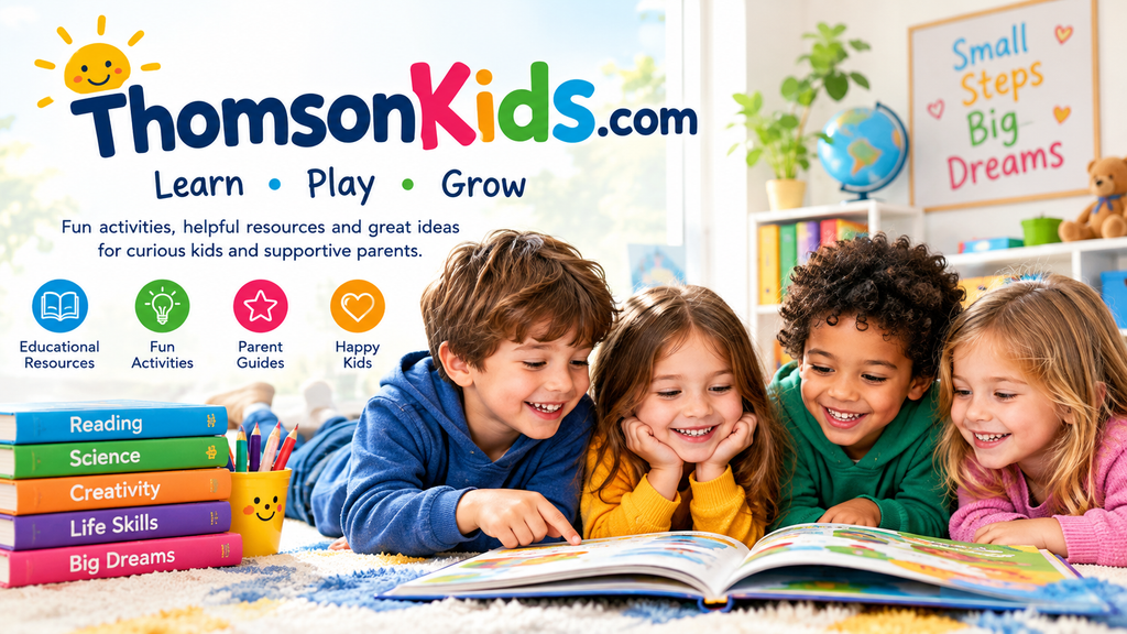 ThomsonKids.com: A Simple Guide to Learning Resources, Child Support, and Safe Browsing ThomsonKids.com