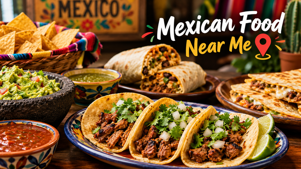 Mexican Food Near Me: A Simple Guide to Finding Fresh, Authentic, and Delicious Meals Mexican Food Near Me