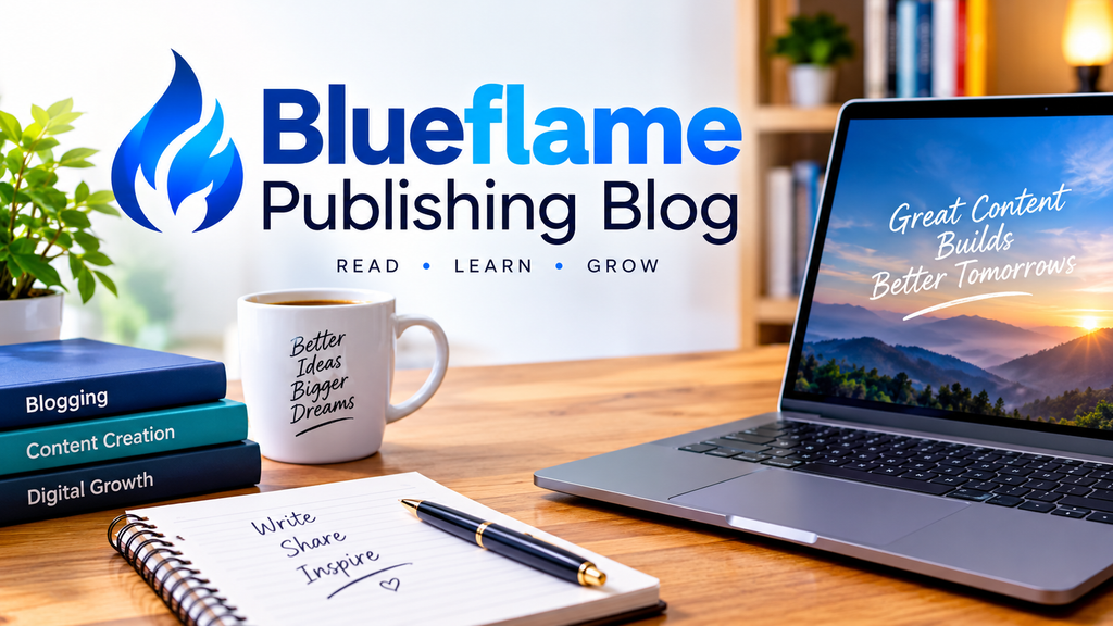 Blueflamepublishingblog.com: Practical Tips for New Writers and Authors blueflamepublishingblog.com